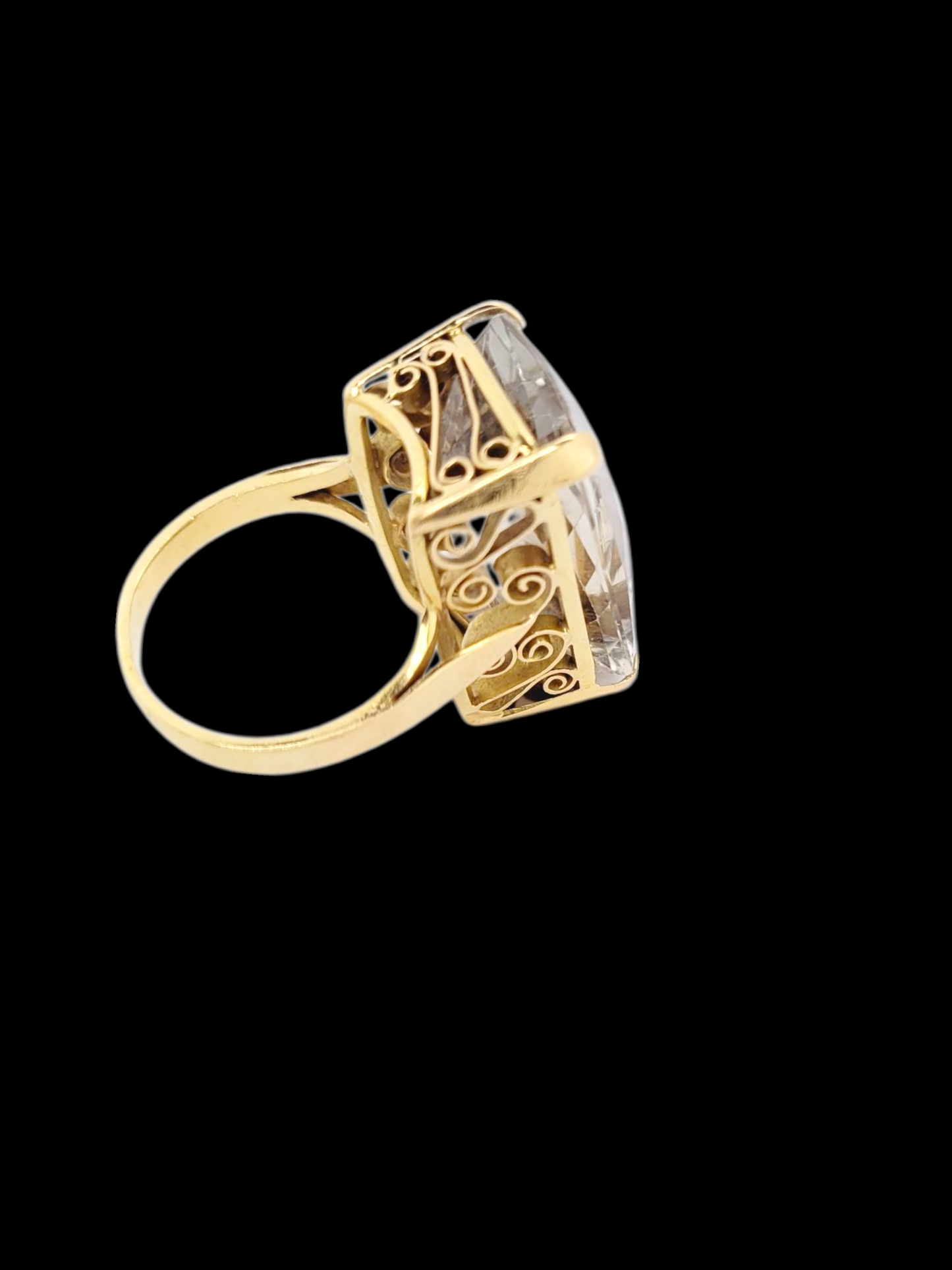 Vintage rock crystal cocktail ring
SKU: 8332