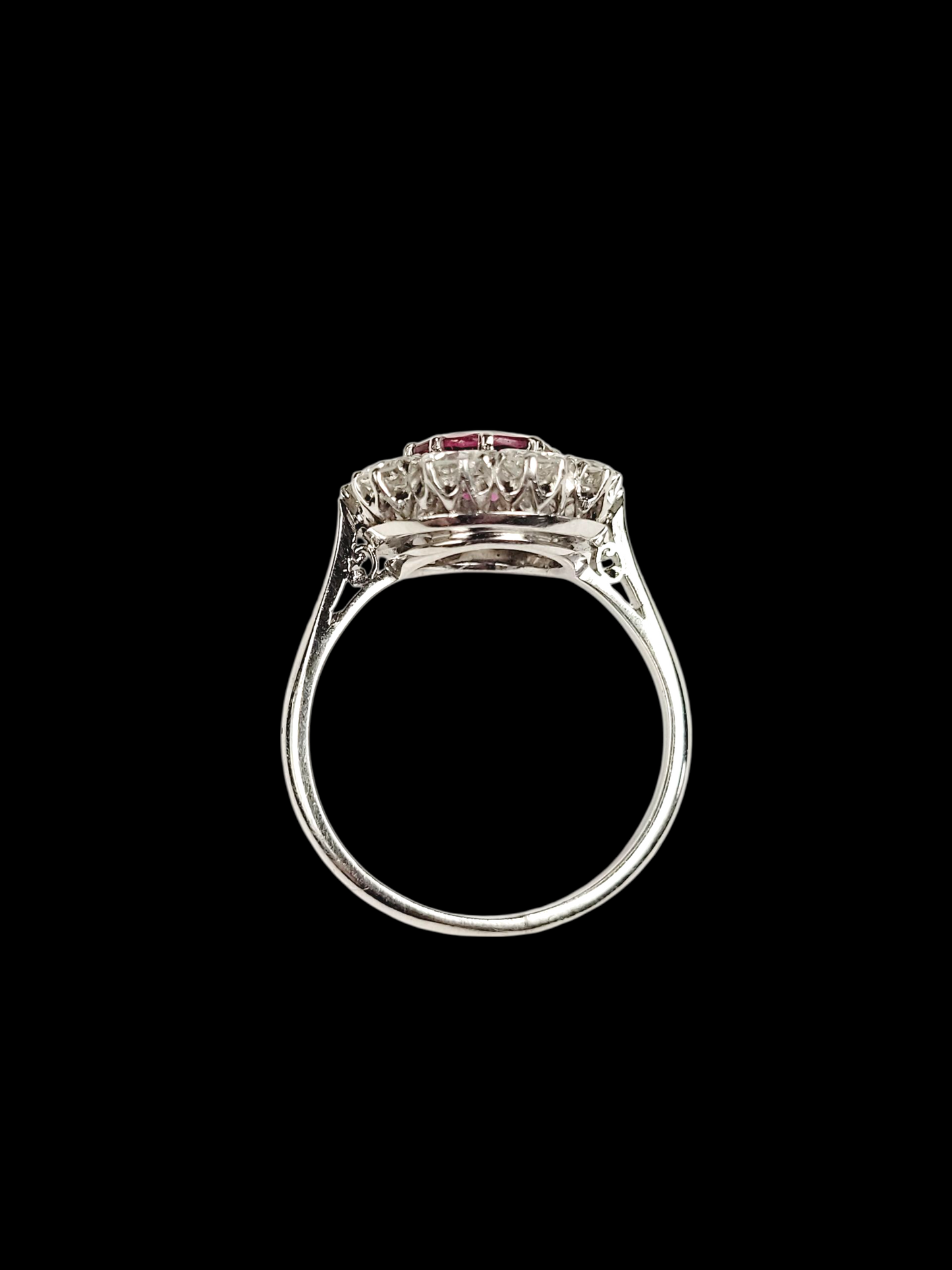 Ruby and diamond cluster ring
SKU: 8339