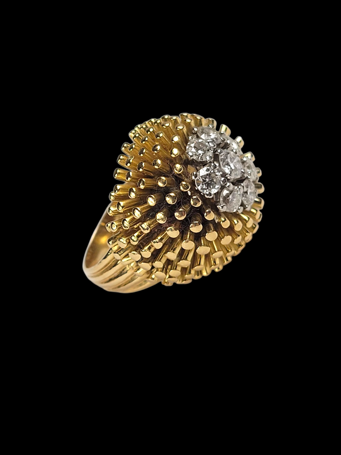 Kutchinsky vintage gold and diamond dress ring
SKU: 8382