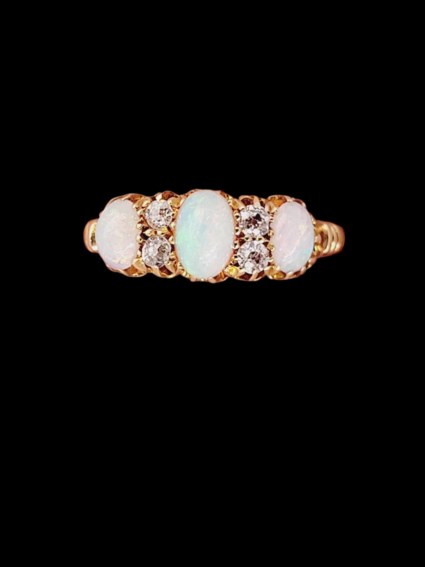 Antique opal and diamond ring
SKU: 8395