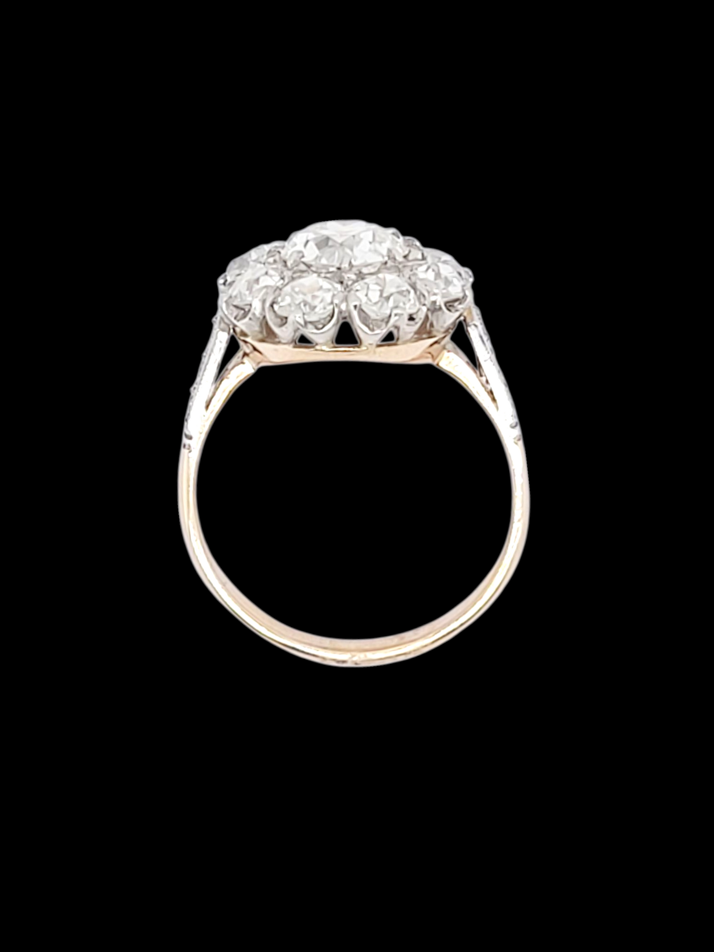 Antique diamond cluster engagement ring
SKU: 8398