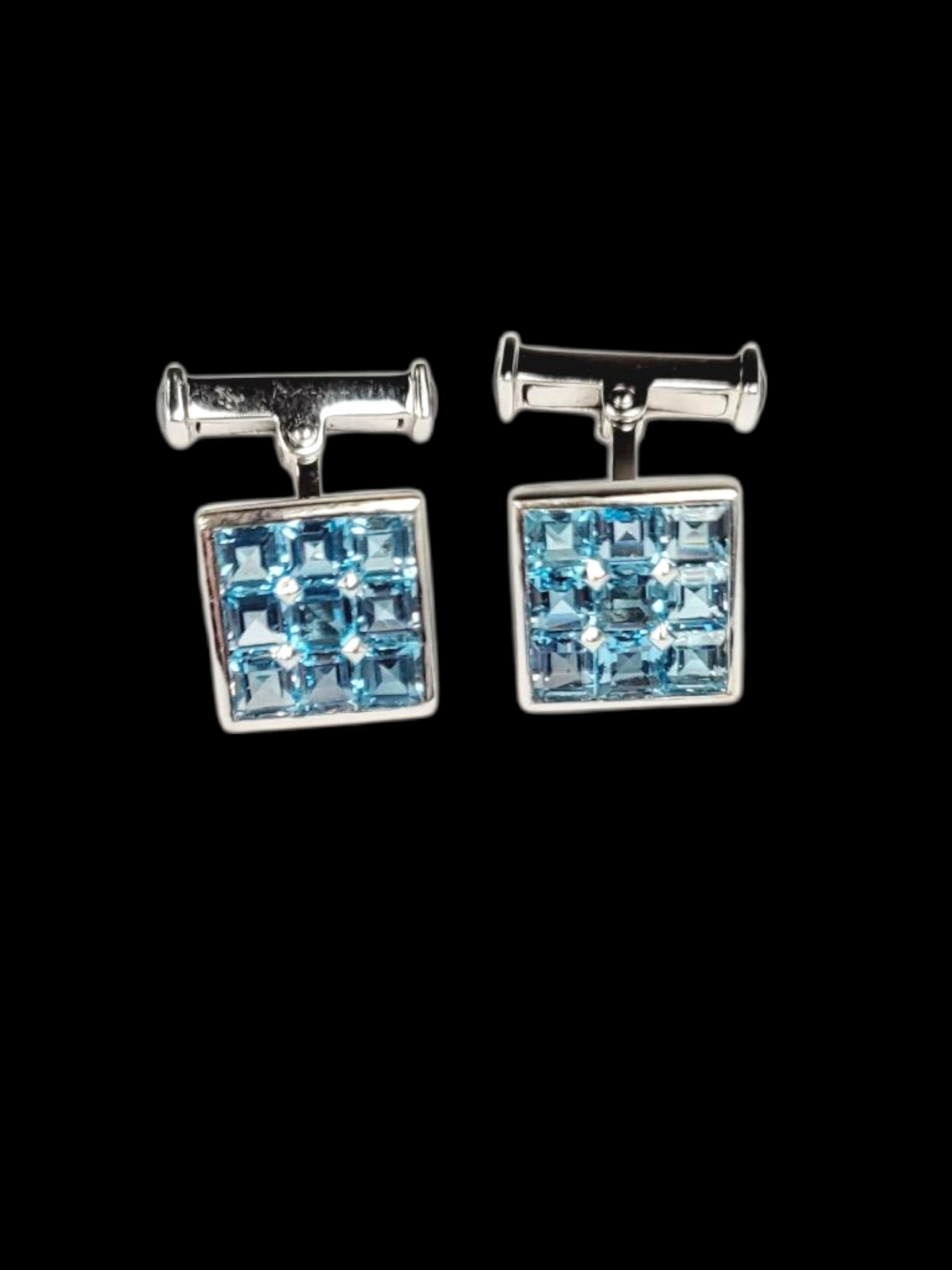 Blue topaz Villa cufflinks
SKU: 8392