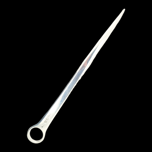 Silver letter opener / meat skewer