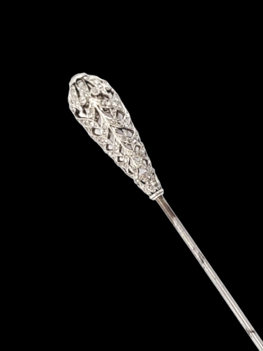 Art deco diamond hat pin SKU: 6241