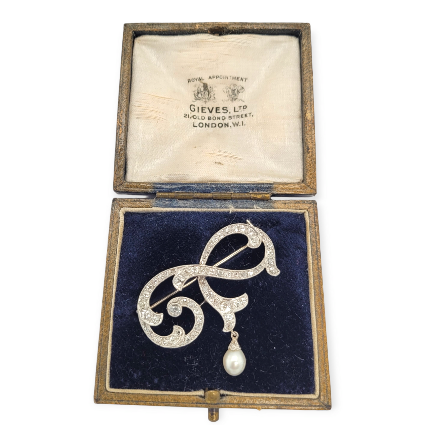 Edwardian diamond and pearl pin
SKU: 6408