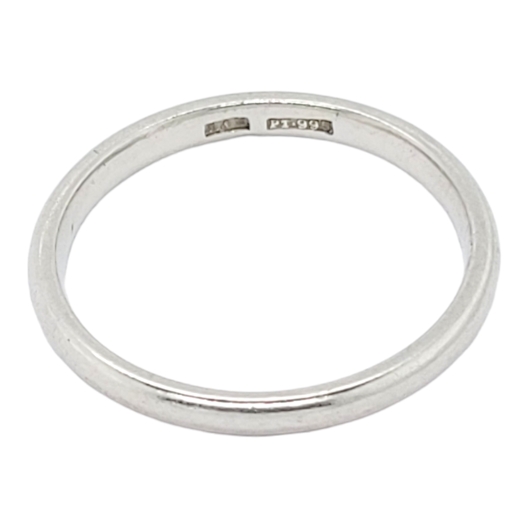 Art deco platinum wedding ring
SKU: 6549