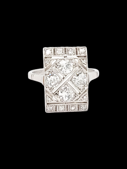 Edwardian diamond panel ring
SKU: 6882