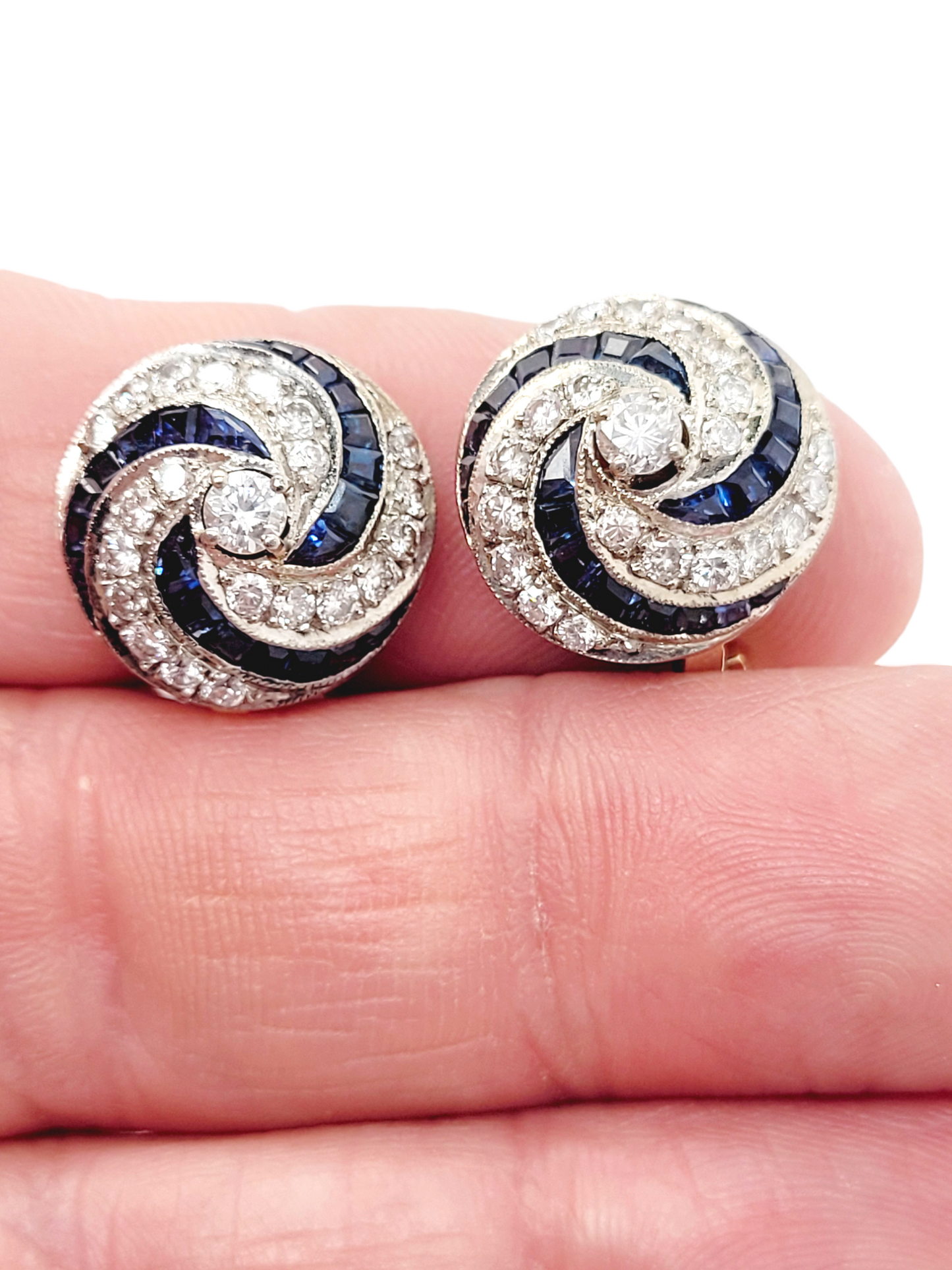 Sapphire and diamond earrings
SKU: 6925