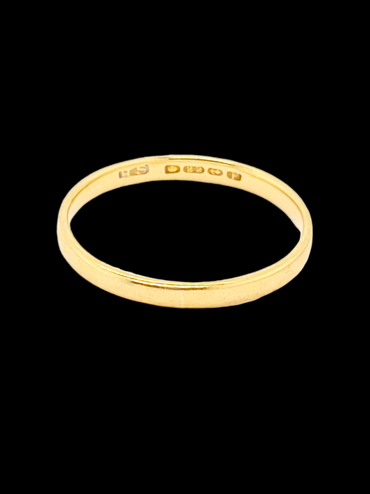 22ct gold wedding ring
SKU: 6926