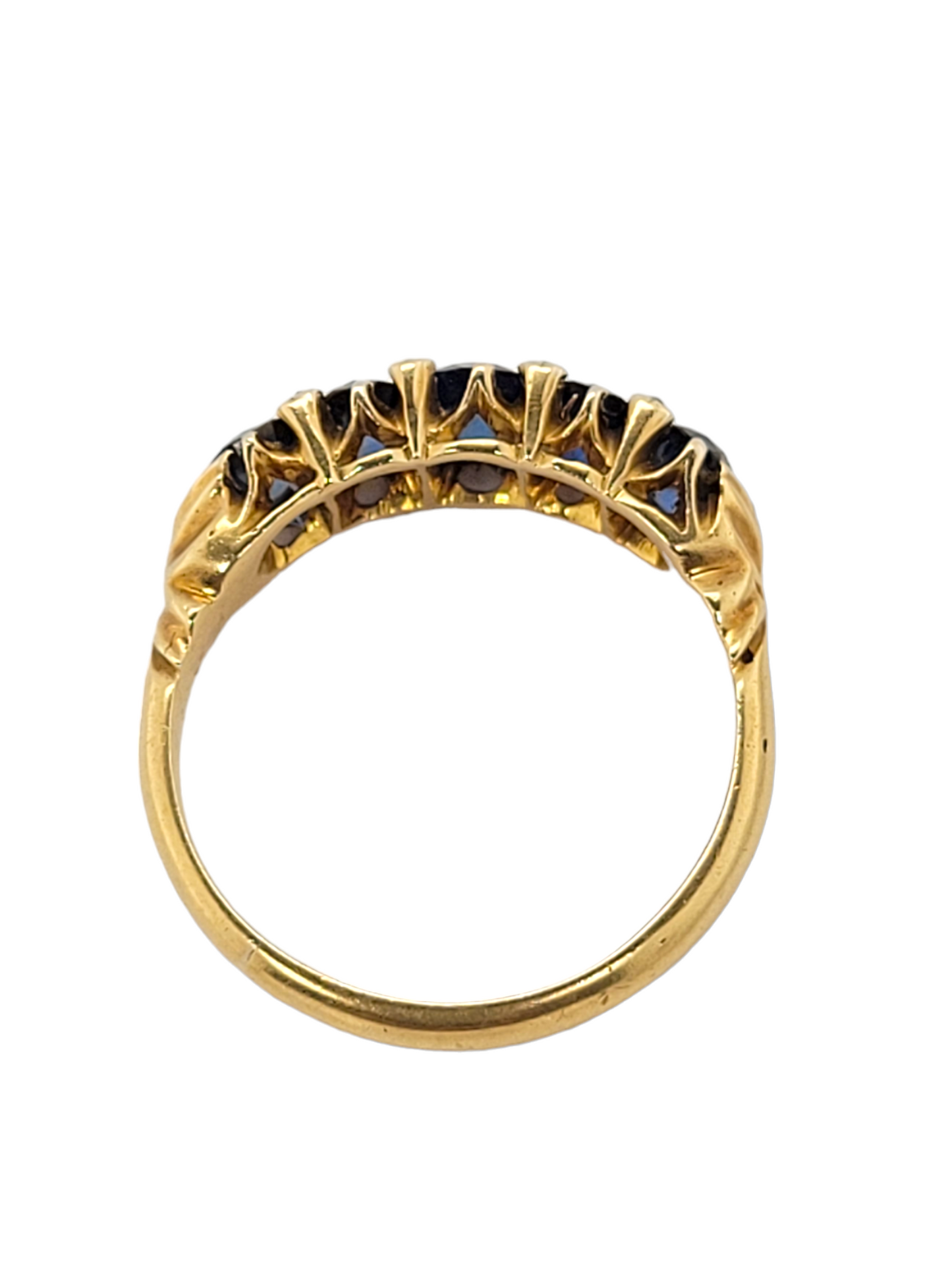 Antique sapphire 5 stone ring
SKU: 6936
