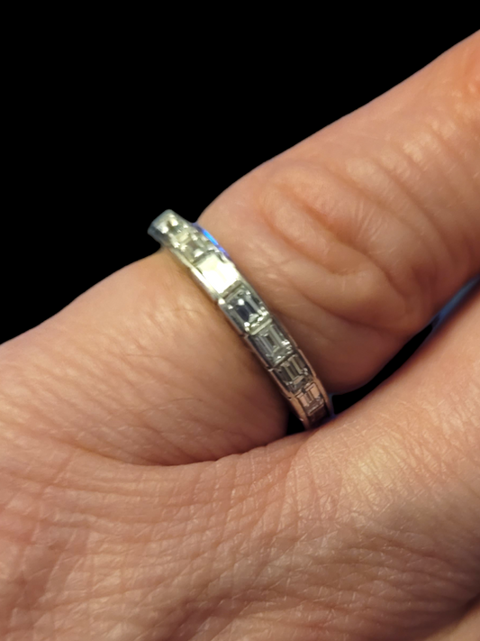 Landscape baguette diamond eternity ring
SKU: 6994