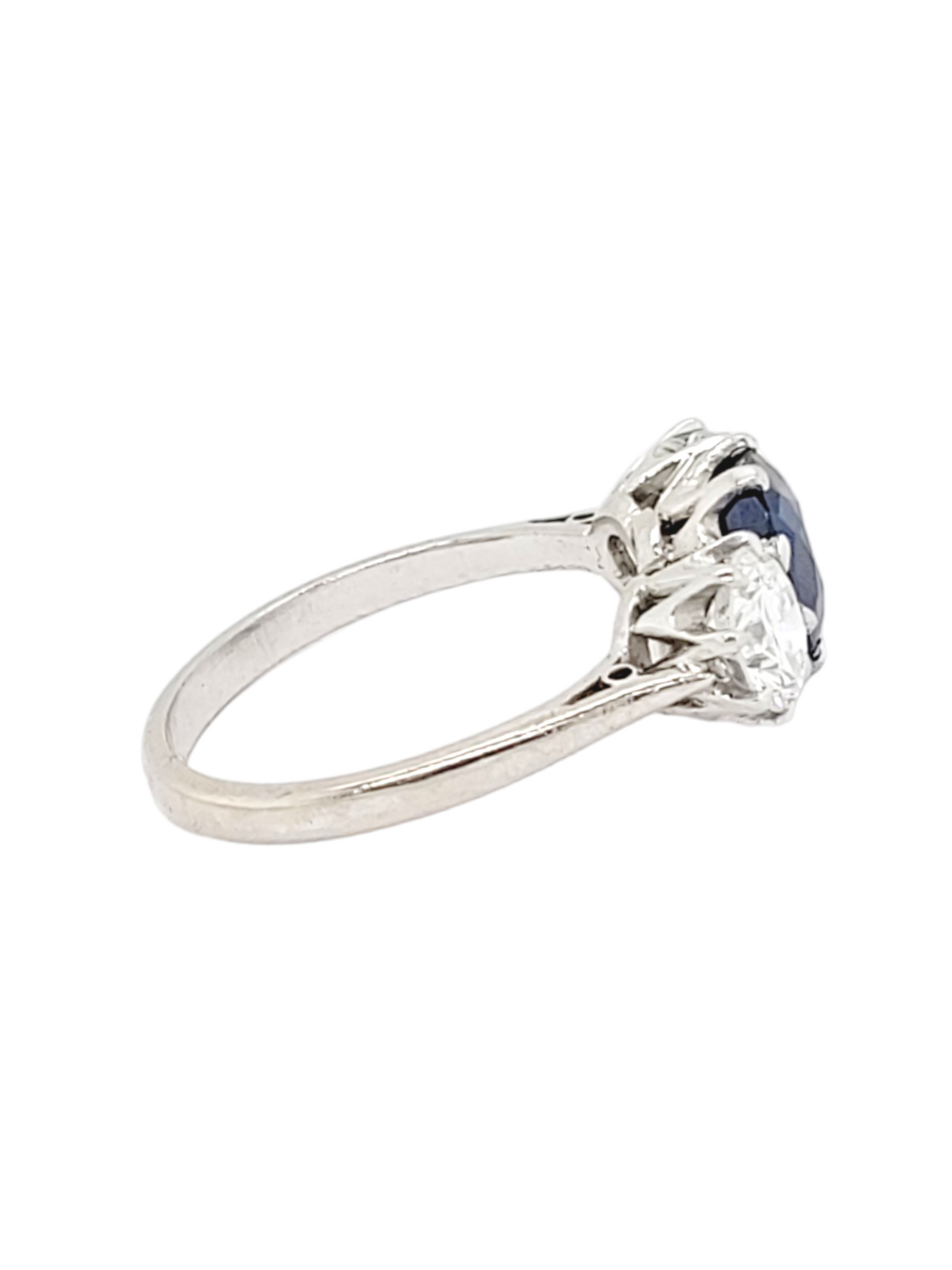 Natural sapphire and diamond engagement ring
SKU: 7009