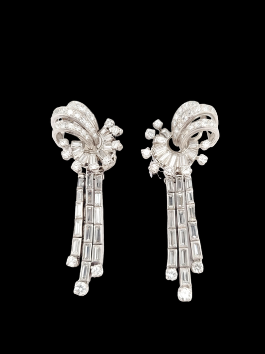 Art deco diamond night and day earrings
SKU: 7066
