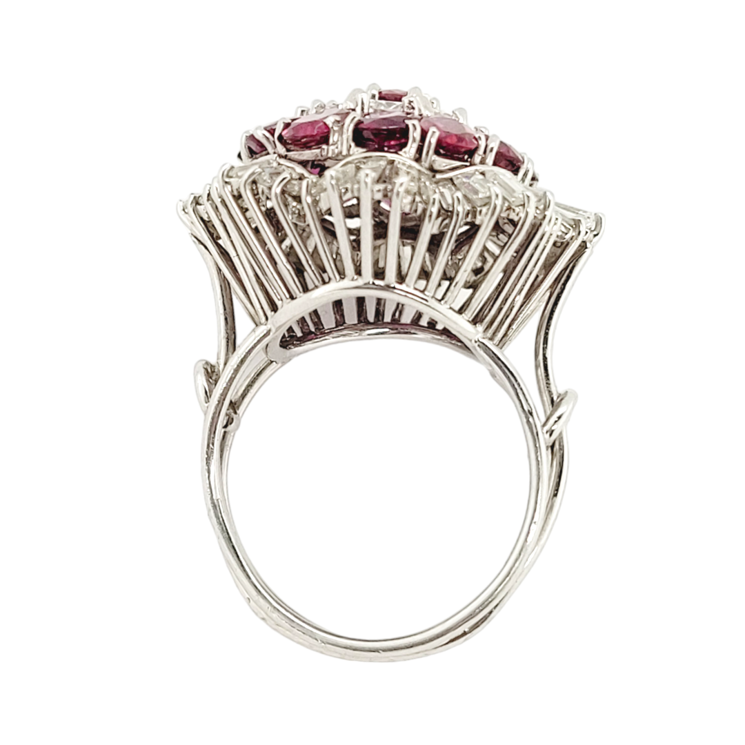 Knock out ruby and diamond ballerina dress ring
SKU: 7097