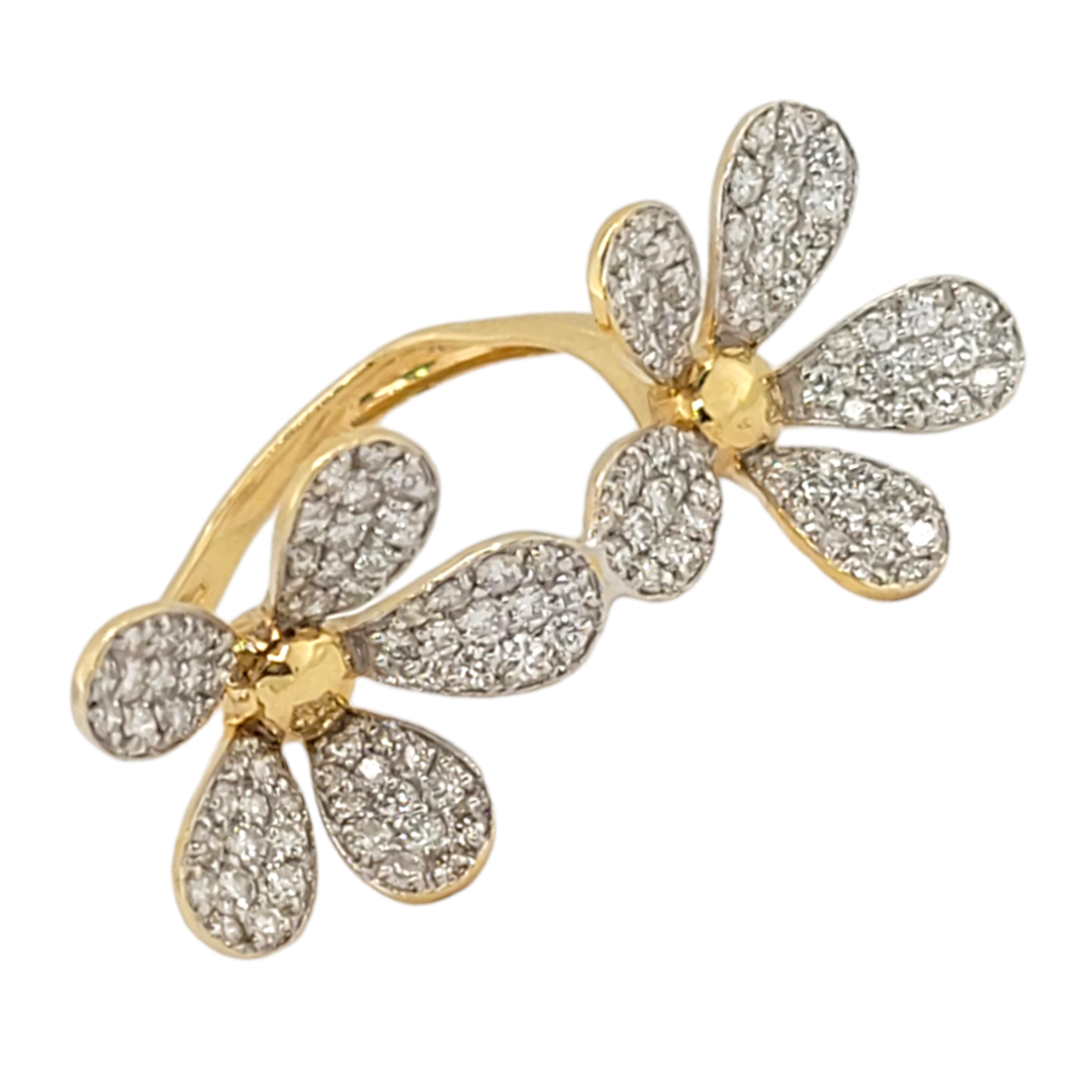 Modern diamond daisy dress ring
SKU: 7101
