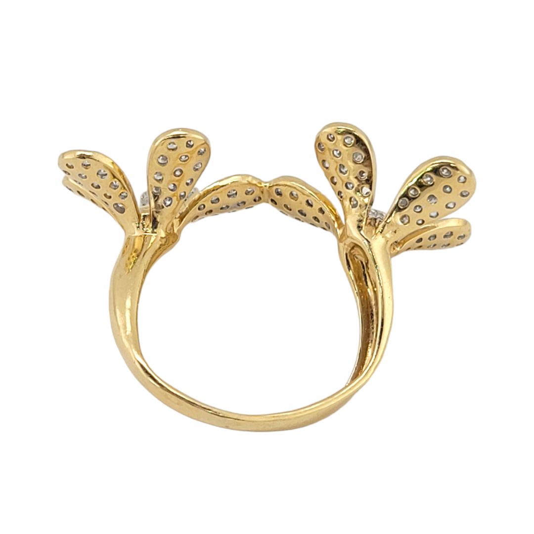 Modern diamond daisy dress ring
SKU: 7101