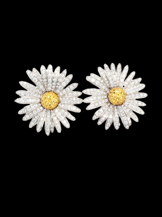 Modern daisy earrings by Stenzhorn
SKU: 7144