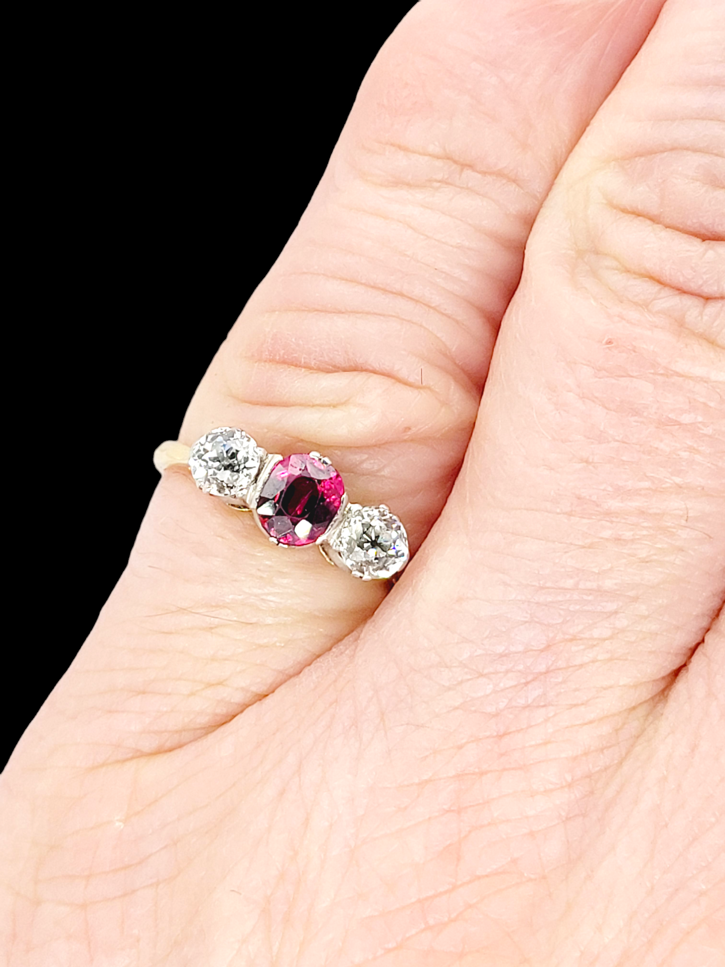 Gem ruby and diamond ring
SKU: 7160