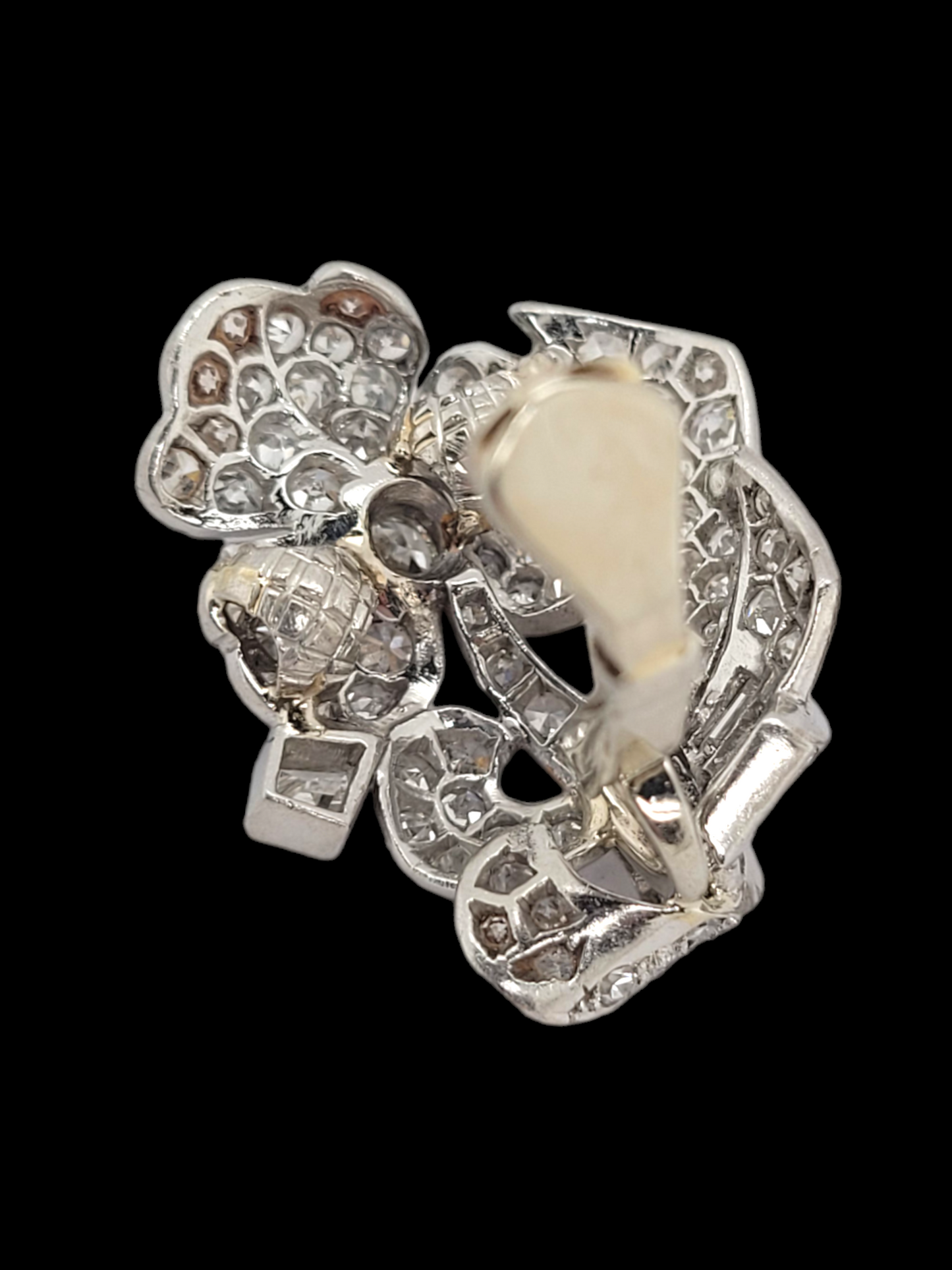 Art deco diamond diamond cuff earrings
SKU: 7173