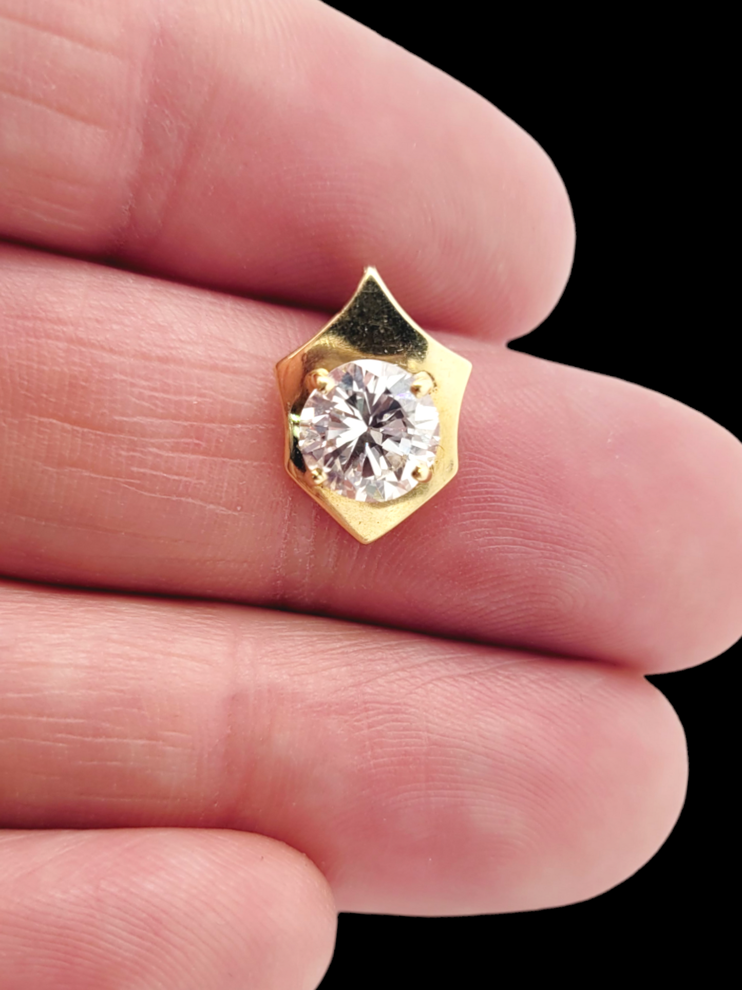 1.35ct old European transitional cut diamond pendant
SKU: 7176