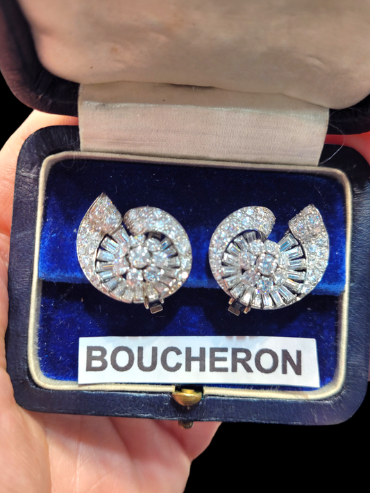 Boucheron art deco diamond earrings
SKU: 7192