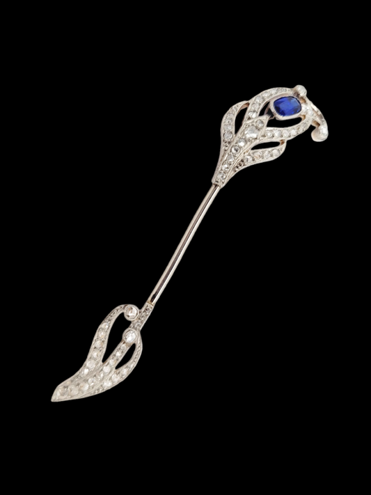 Edwardian feather jabot pin
SKU: 7211