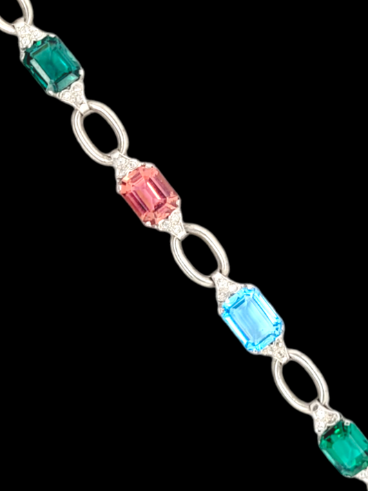 Harlequin gemset bracelet
SKU: 7207