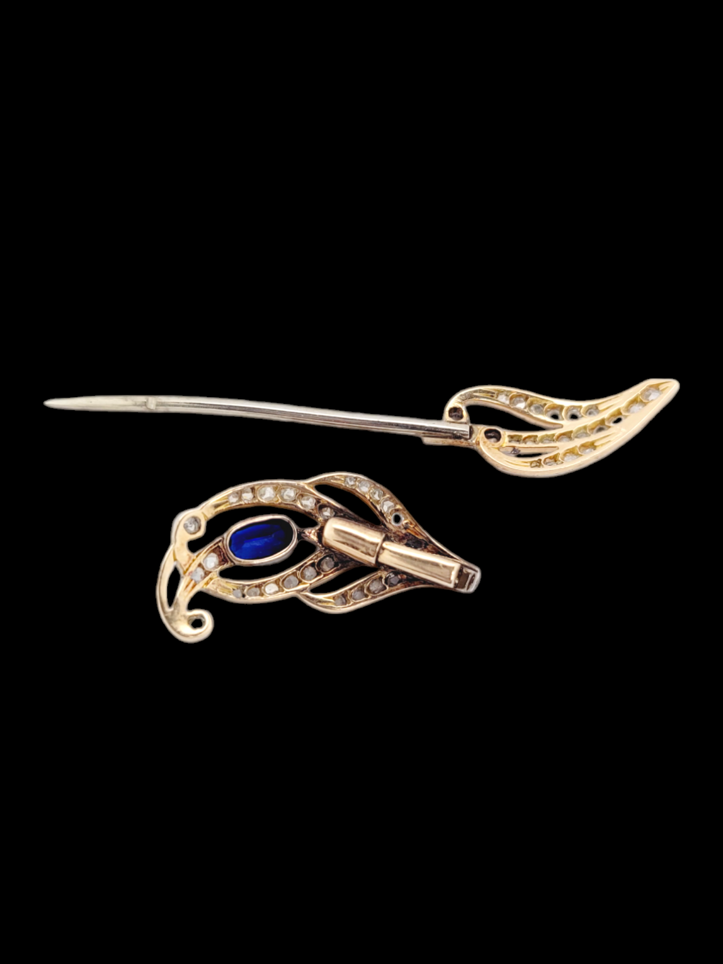 Edwardian feather jabot pin
SKU: 7211