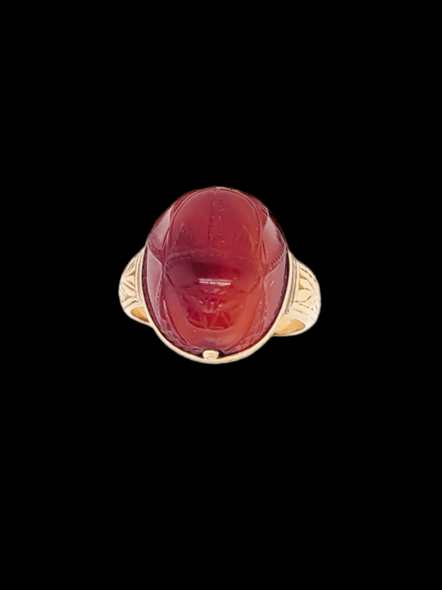 19th century archaeological cornelian scarab ring
SKU: 7341