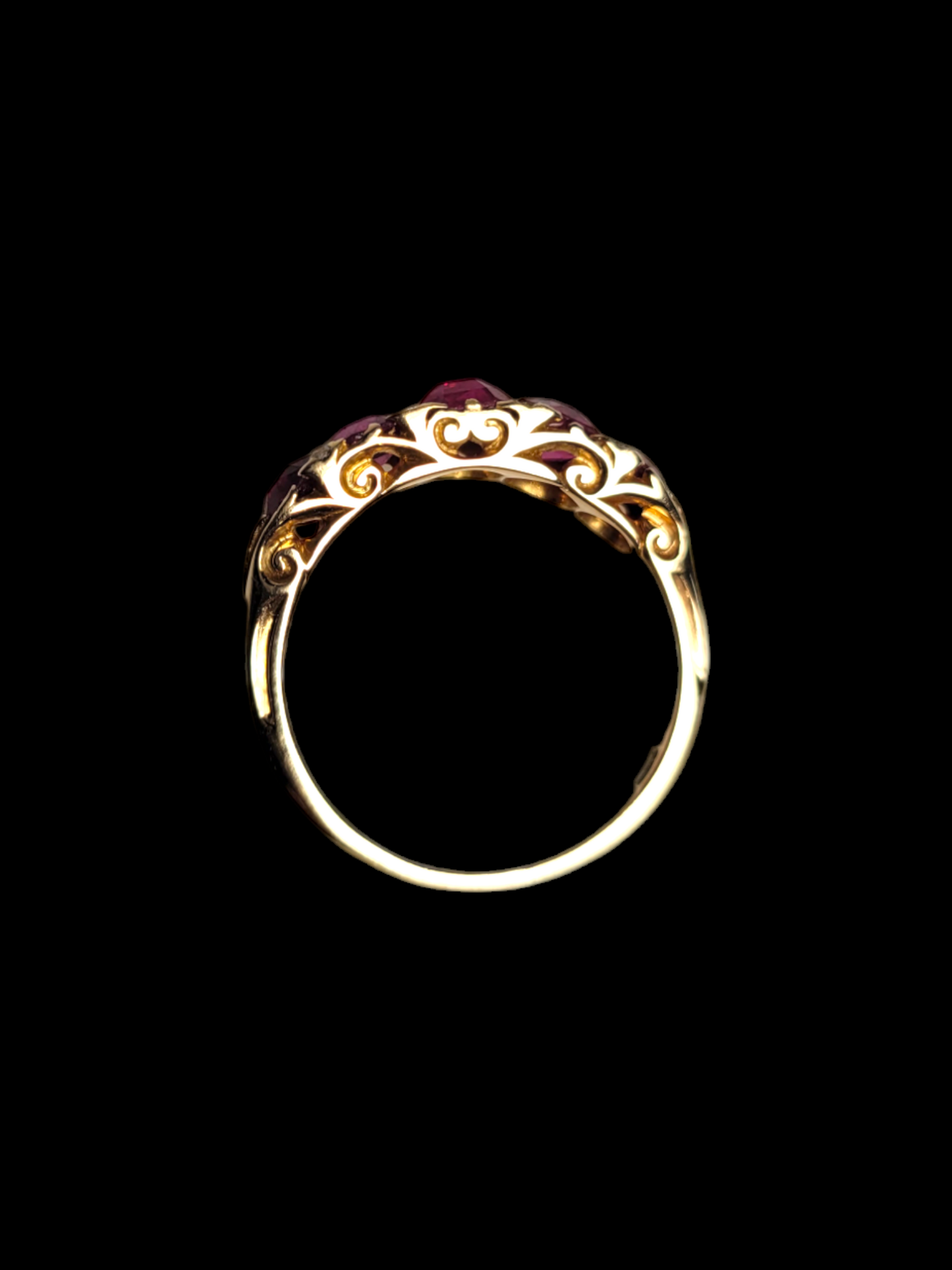 Fine Antique Ruby five stone ring
SKU: 7510
