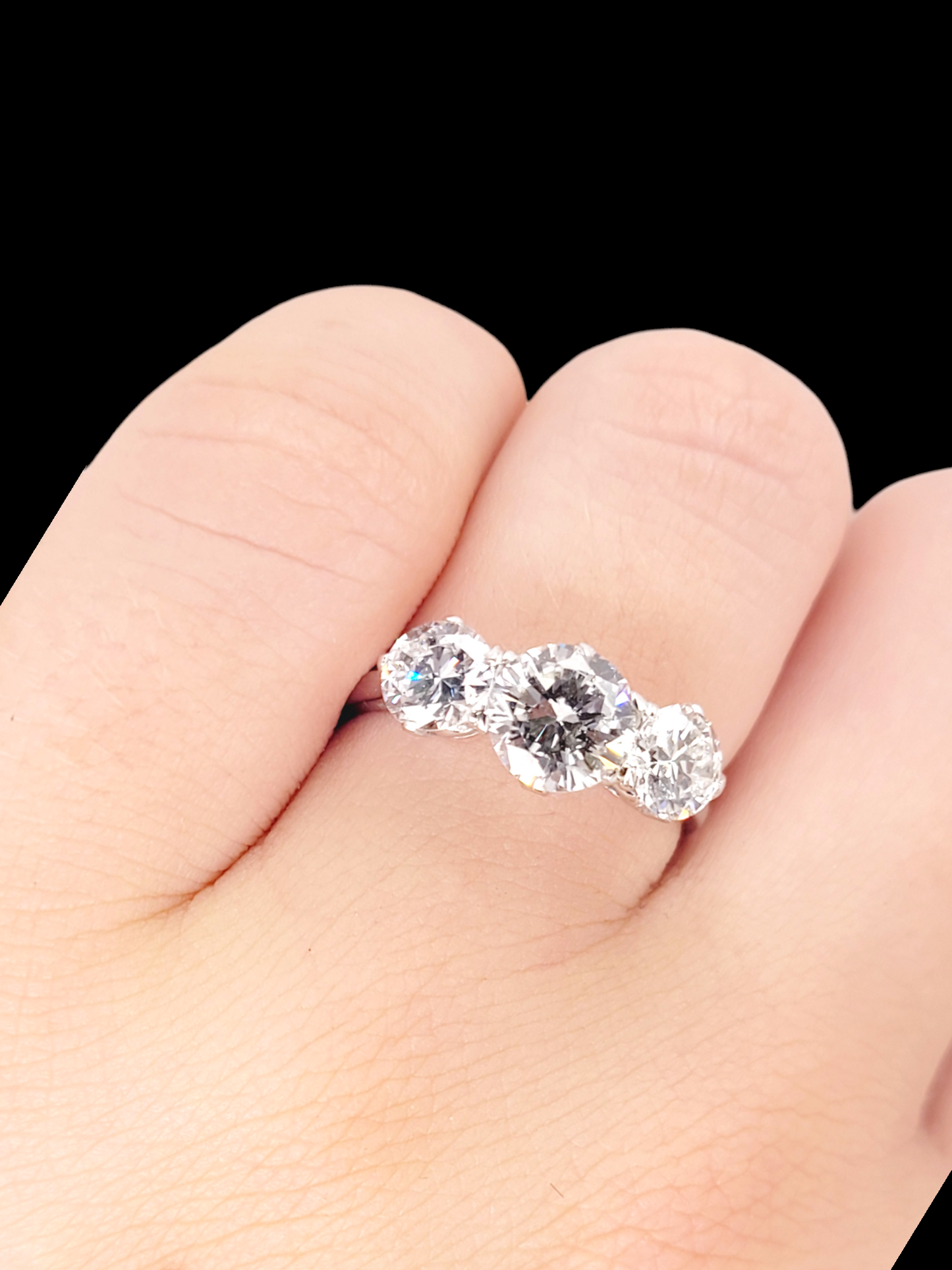 Trilogy diamond engagement ring
SKU: 7503