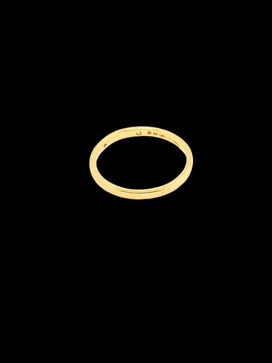 22ct gold wedding band
SKU: 7618