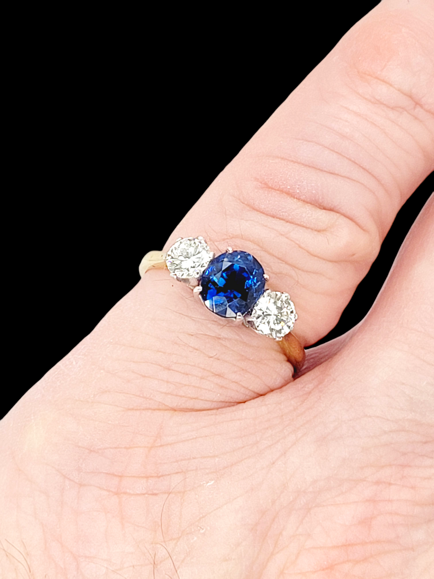 Three Stone Diamond engagement ring
SKU: 7671