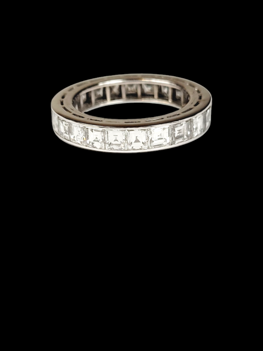 Art deco Square diamond full hoop eternity band
SKU: 7700