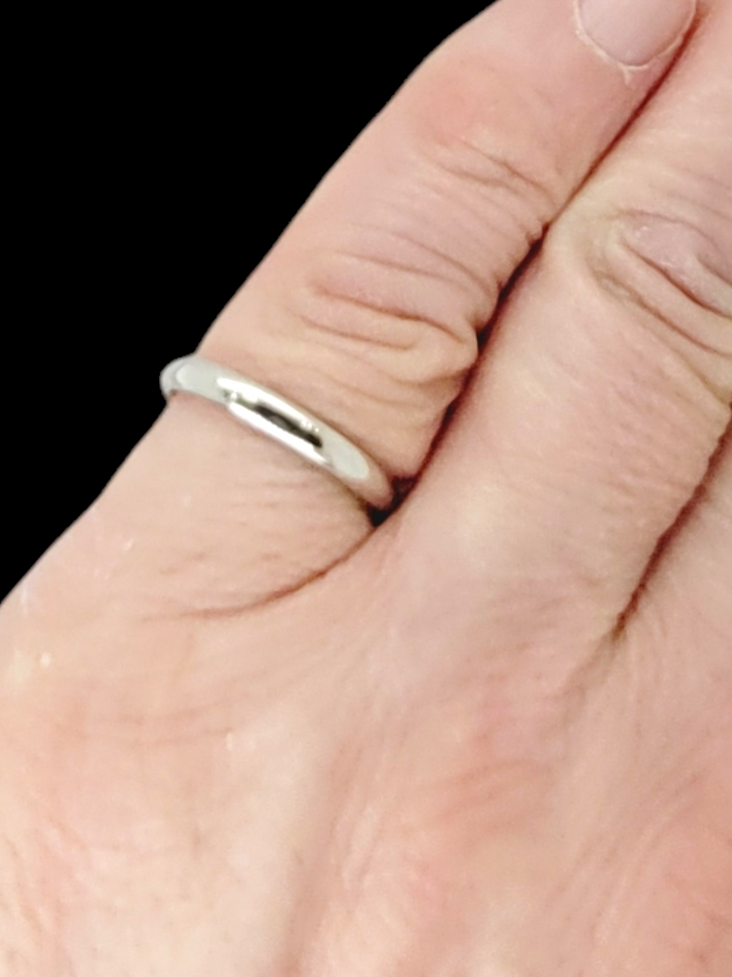 Antique platinum wedding band
SKU: 7713