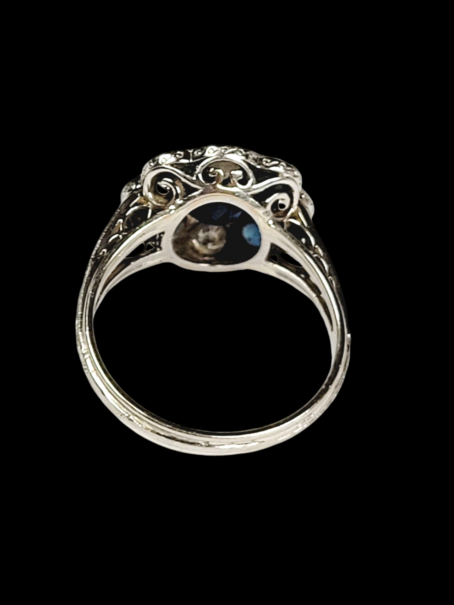 Antique Tiffany and Co. sapphire and diamond engagement ring
SKU: 7728