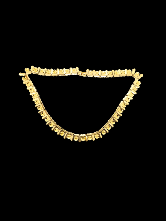 Vintage 1940's 18ct gold necklace collar
SKU: 7771