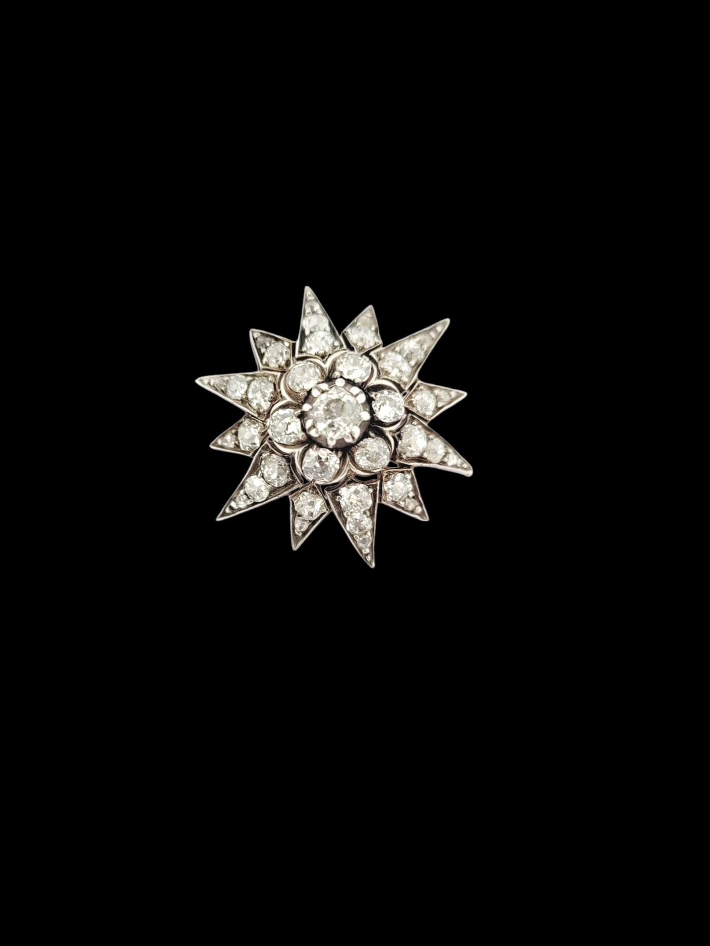 Antique diamond star brooch
SKU: 7855