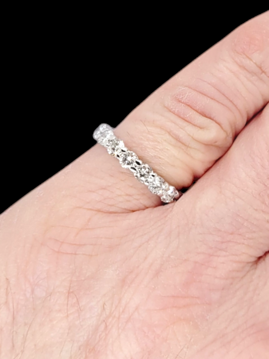 French 3.5ct diamond 18ct white gold eternity ring
SKU: 7894