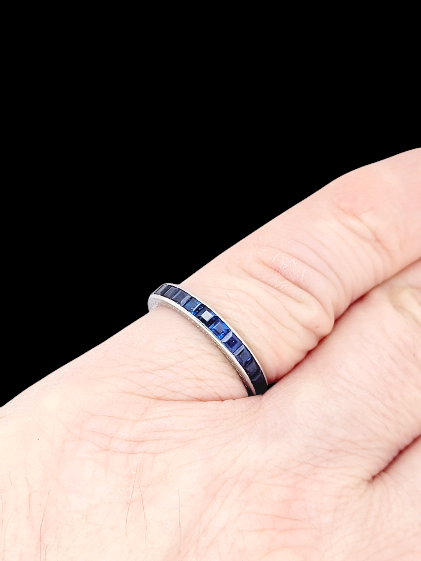 Art deco sapphire eternity ring
SKU: 7920