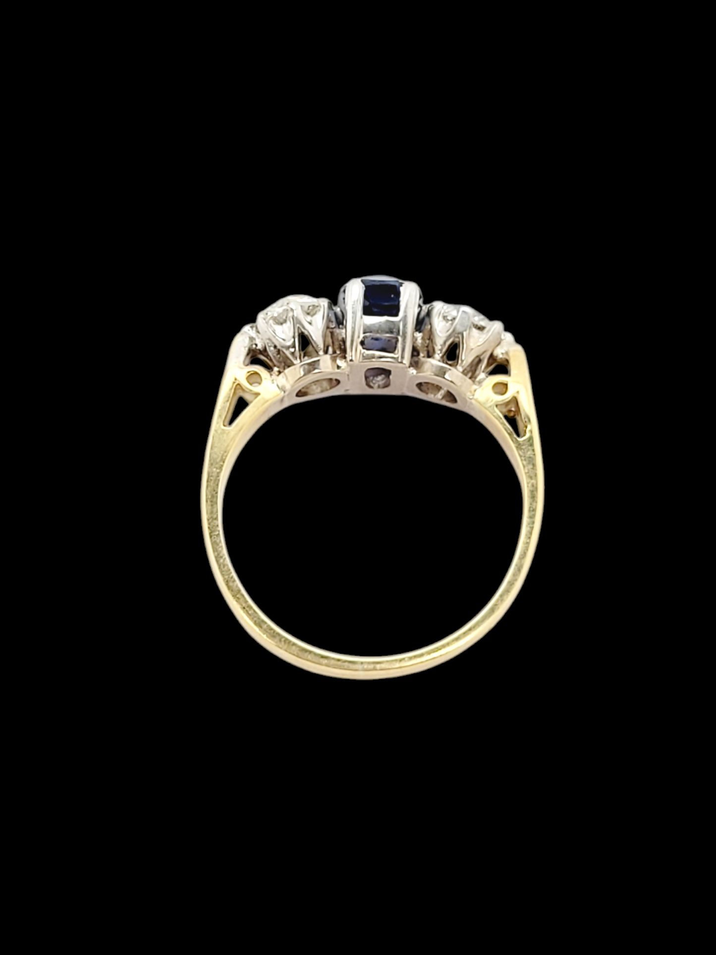 Antique sapphire and diamond engagement ring
SKU: 7927