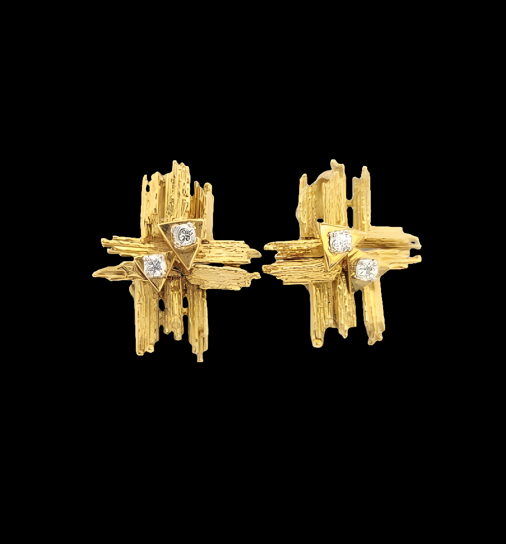 Alan Martin Gard 18ct gold earrings
SKU: 8032