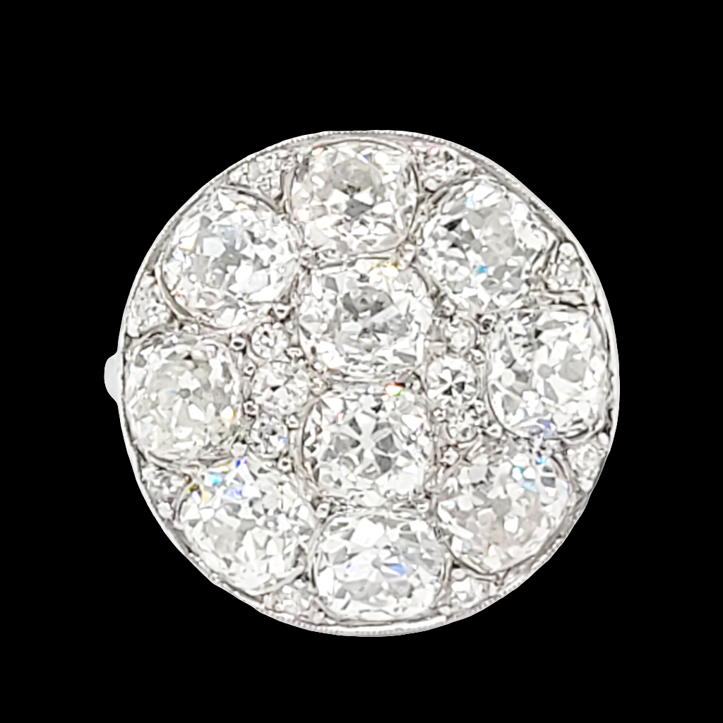 Blinding! Old mine cut art deco diamond ring, must see
SKU: 6944