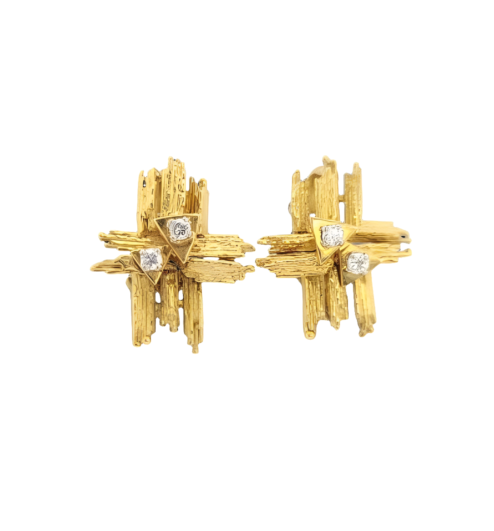 Alan Martin Gard 18ct gold earrings
SKU: 8032