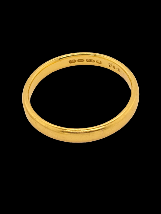 22ct gold wedding ring
SKU: 6289