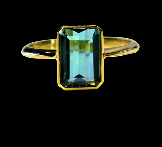 Green Tourmaline Single Stone Ring
SKU: 3511