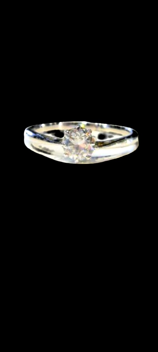 Solitaire Diamond Engagement Ring
SKU: 2718