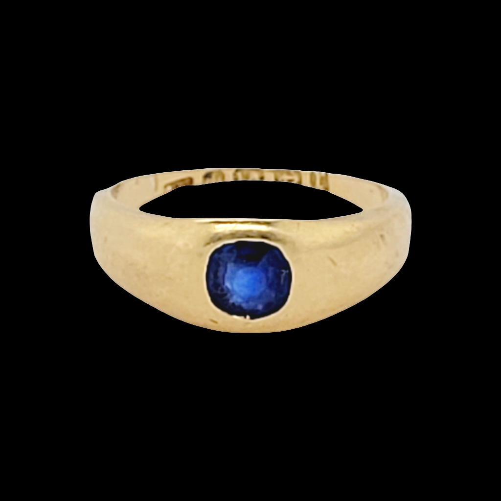 Sapphire gypsy set ring
SKU: 6902