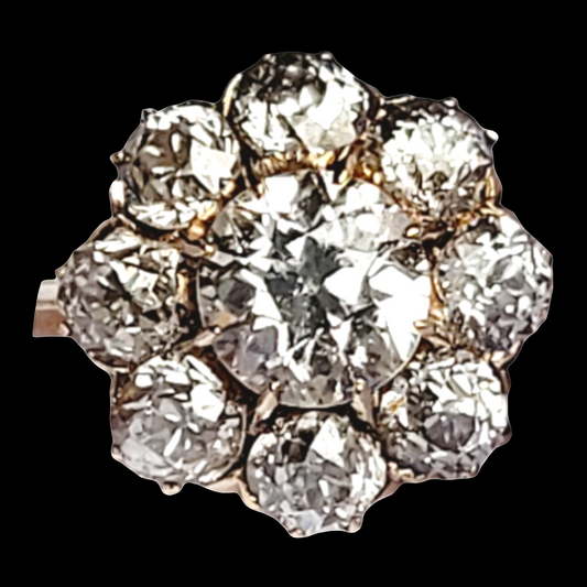 Antique diamond cluster ring
SKU: 6481