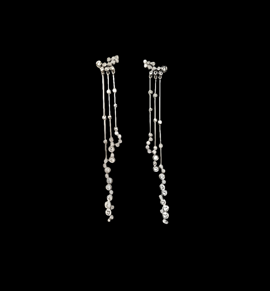 Long diamond drop earrings
SKU: 8160